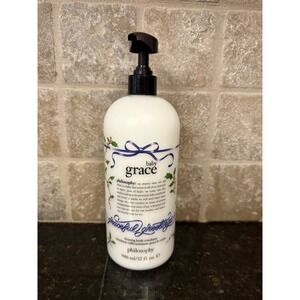 New Sealed Philosophy Baby Grace Firming Body Emulsion 32 oz NEW With Pump